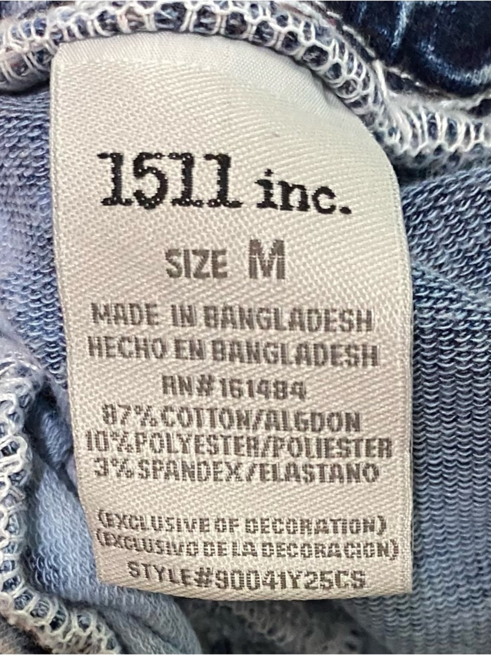1511 inc Terry Knit Drawstring Shorts - Picture 5 of 5